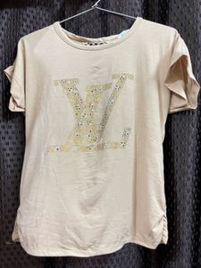 Designer Inspired Rhinestone Tee