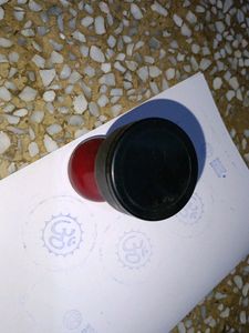 Ink Stamp (Om) Print
