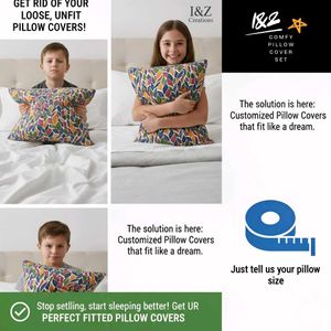Perfect Fit Promise: Custom-Sized Pillow Covers