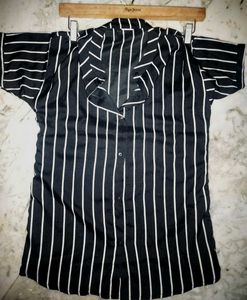 Striped Button-Down Shirt