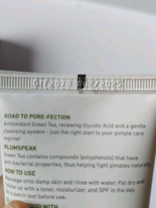 Plum Green Tea Face Wash