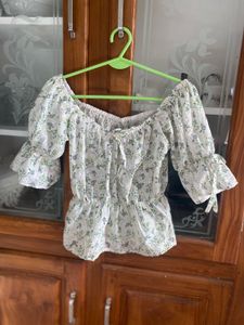 Floral Off-Shoulder Top