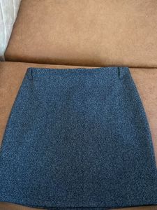 Grey Mini Skirt