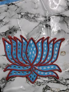 Handmade Lotus Craft With Cardboard