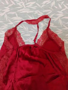 Red Lacy Camisole