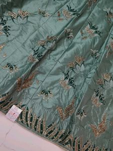 Half Stitch Lehenga