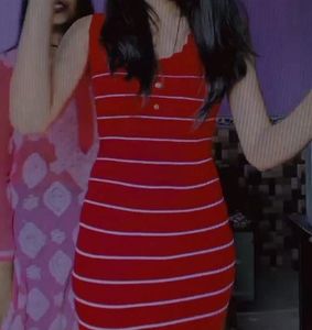 Striped Bodycon Dress