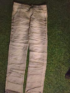 Funky Distressed Jeans Slim Fit Cross Pocket