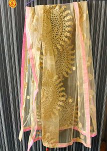 Gold Embroidered Dupatta