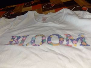 Bloom White Tee
