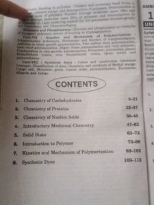 Ambika BSc 2nd Semester For Chemistry And Zoology