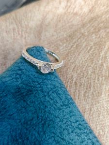 Pure Silver Ring For Girls