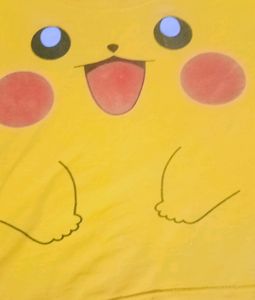 Pickachu Yellow Colour T-shirt