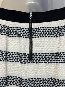 Pintrest Branded Striped A-Line Skirt