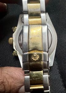 Replica Rolex Daytona 2-Tone Watch, needs service