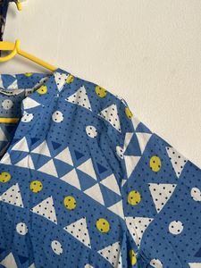 Max Patterned Cotton Kurta