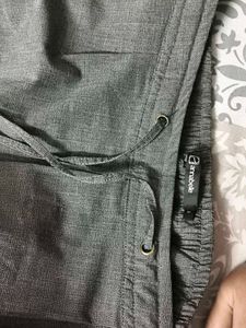 Men's Grey Casual Trousers