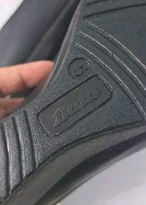 Black Wedge Loafers