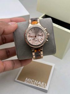 michael kors watch chrono working ladies