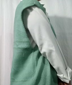 Imported Unisex Mint Green Knit Vest
