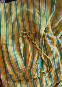 Short Kurta With Flared Palazzo