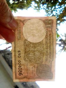 Rare ₹1 Indian Ruppee For Sale