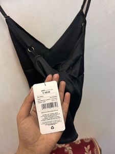 Silky Black Lounge Set