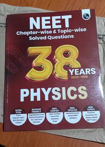 NEET Exam Prep Books - 38 Years of Solved Question