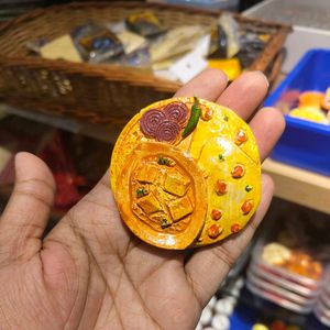 Paneer And Naan Platter Fridge Magnet