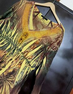 Multi Printed Winter Top For 38 Bust