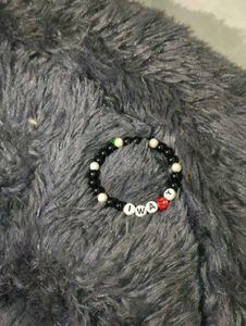 Beaded Word Bracelets - Set of 5