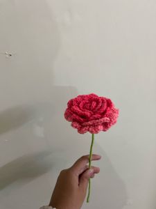 Crochet rose