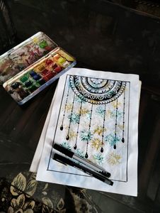 Manadala Art Painting🎨