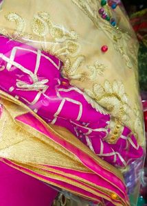 New Elegant Pink & Gold Indian Outfit