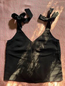 Black Sleeveless Top