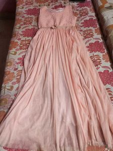 Elegant Pink Maxi Dress