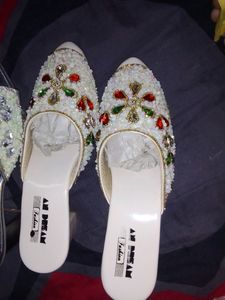 Cream Designed Heels