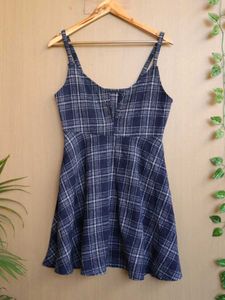 Plaid Mini Dress