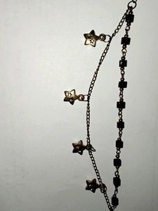 Star & Bead Ankle Bracelet