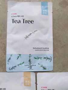 Pack Of 7 ❤️ Korean Sheet Masks and Foxtale Sheets