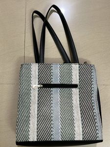 Striped Handbag
