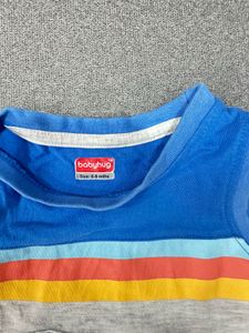 Babyhug 6-9 Months Sleeveless T-shirt