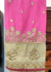 Light Pink Heavy Style Saree