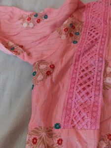 Pink Women Kurti New Without Tag
