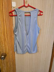 Blue Gym Top