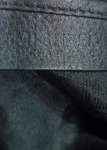 Black Leather Shoulder Bag