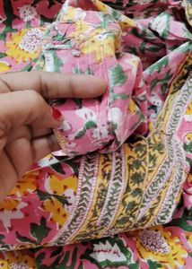 Stand Collar Style Kurta With Salwar