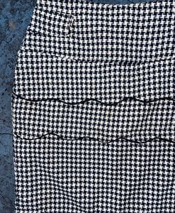Houndstooth Mini Skirt