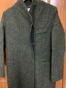 Olive Winter Overcoat