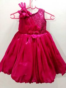 Girls Cute Frock- 3 To 4 Age